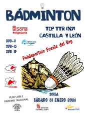 Soria acoge prueba puntuable para ránking nacional de Bádminton