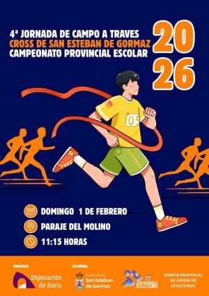 San Esteban de Gormaz acoge el domingo el Campeonato provincial escolar de cross