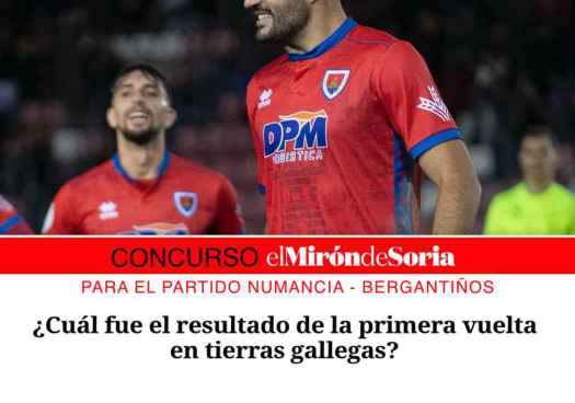 Gana dos entradas para ver el Numancia - Bergantiños