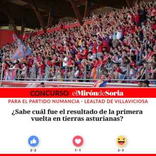 Gana dos entradas para ver el Numancia - Lealtad de Villaviciosa