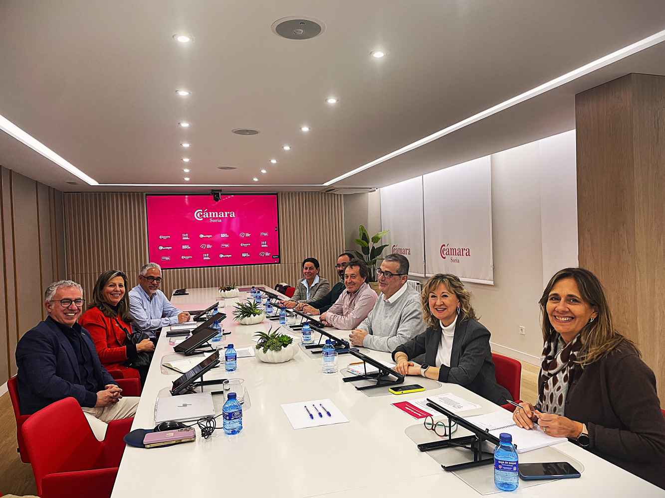 Soria ¡Ya! aborda principales retos para desarrollo de la provincia con la Cámara 