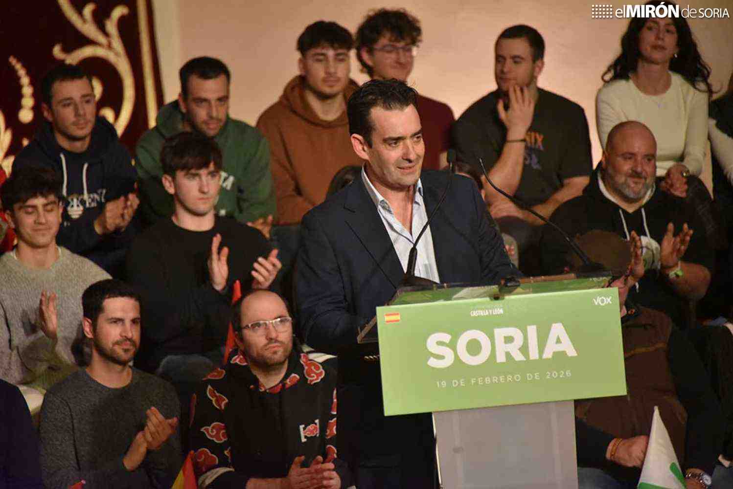El candidato de Vox por Soria expresa hartazgo de medio rural con políticas de PP y PSOE