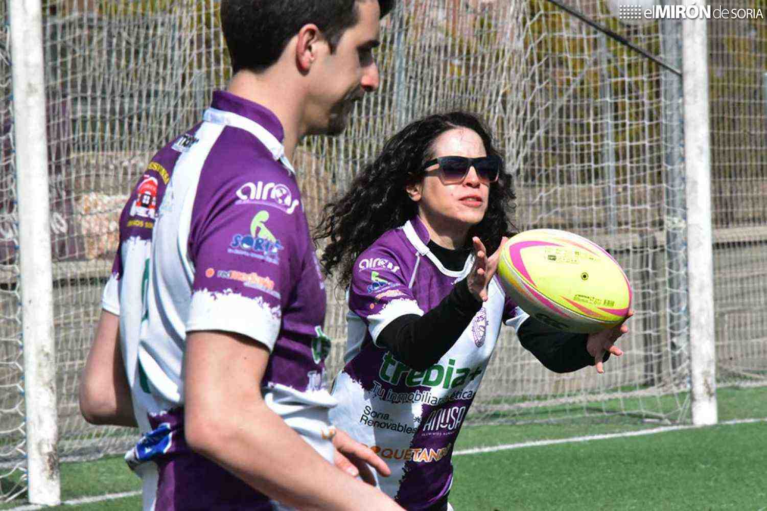 El Touch Rugby hace parada en Navaleno antes del inicio de pretemporada del Ingenieros 