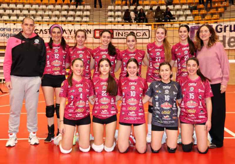 El Sporting se garantiza cuarto de final de Segunda División femenina de voleibol