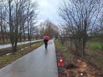 Almazán moderniza un tramo del parque La Arboleda con iluminación inteligente
