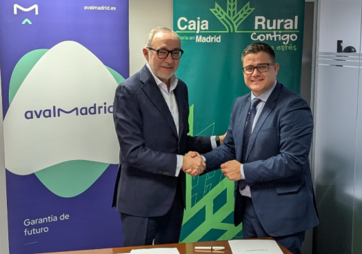 Avalmadrid y Caja Rural de Soria movilizarán 25 millones para pymes y autónomos