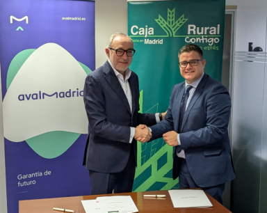Avalmadrid y Caja Rural de Soria movilizarán 25 millones para pymes y autónomos