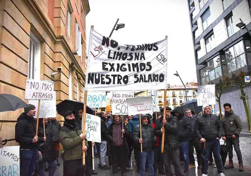 Los trabajadores de Losán exigen una solución ¡ya!