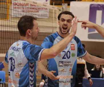 Los celestes ganan a Pamesa Teruel por la vía rápida (3-0)