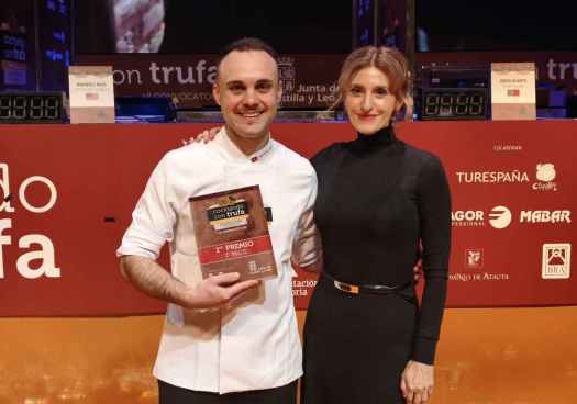 El chef portugués Diego Duarte, ganador de VI edición de concurso "Cocinando con Trufa"