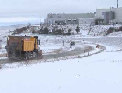 Fallece conductor de quitanieves tras salirse de calzada en Puerto del Pico, en Ávila