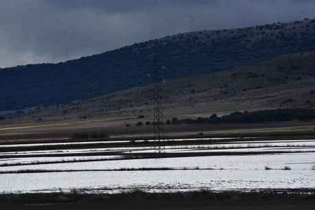 El tren de borrascas encharca la provincia (en fotos)