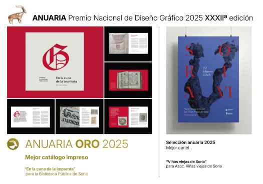 Dos diseñadores gráficos sorianos, reconocidos de nuevo en premios más prestigiosos en España