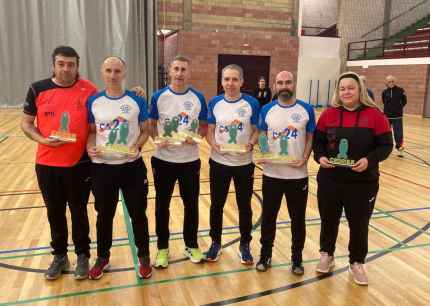 Gran botín de medallas de volantistas sorianos en Máster Nacional de Galicia  