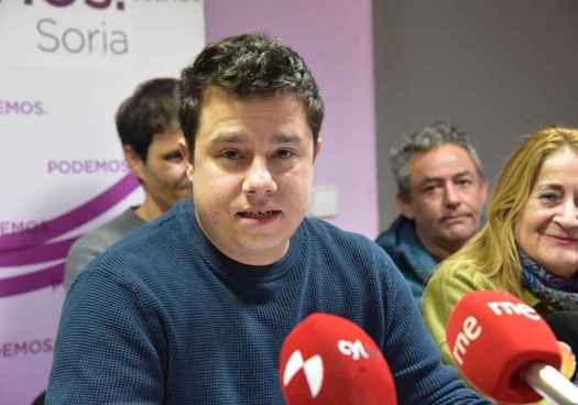 Mario Calonge encabeza candidatura de Podemos Alianza Verde en Soria