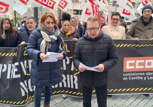 CC.OO. alerta de aumento de gravedad en Soria de accidentes laborales