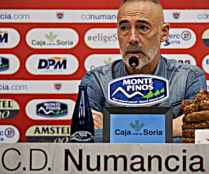 Ángel Rodríguez confía en buena versión del Numancia frente al Ourense