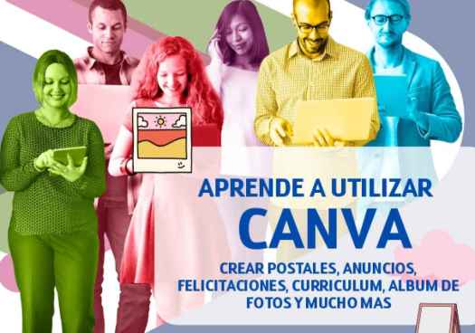 Curso gratuito de formación digital en Arcos de Jalón, sobre Canva