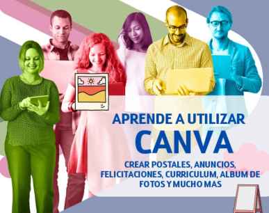 Curso gratuito de formación digital en Arcos de Jalón, sobre Canva