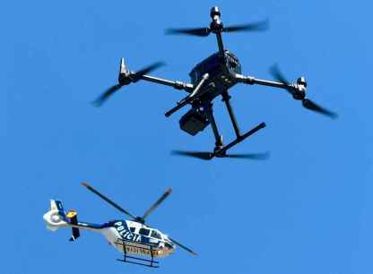 La Policía Nacional vigila seguridad aérea en ciudades de Castilla y León