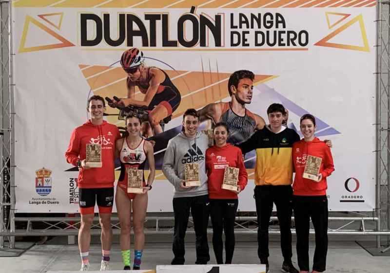 Langa de Duero pone en juego los títulos regionales de duatlón sprint