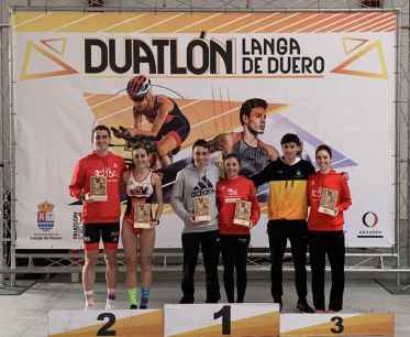 Langa de Duero pone en juego los títulos regionales de duatlón sprint