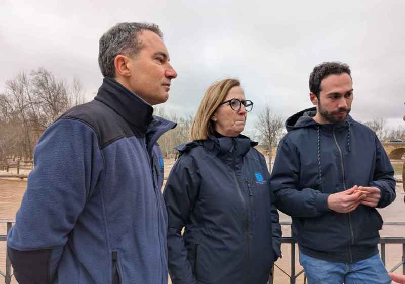 La CHD defiende su gestión en desembalse del Duero que han provocado inundaciones