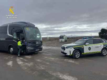 Investigado conductor de transporte escolar por cuadruplicar alcohol al volante en Soria