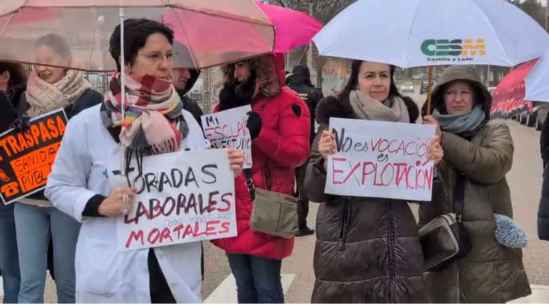 El 29 por ciento de médicos de Soria secundan primera jornada de huelga