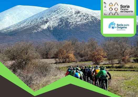 Quedadas BTT para difundir rutas señalizadas en el Moncayo soriano