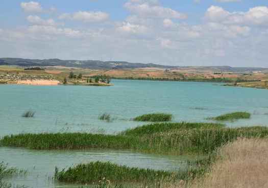 El embalse de Monteagudo roza el 88 por ciento de su capacidad total