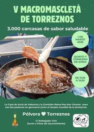 V aniversario de la Macromascletà de Torrezno de Soria