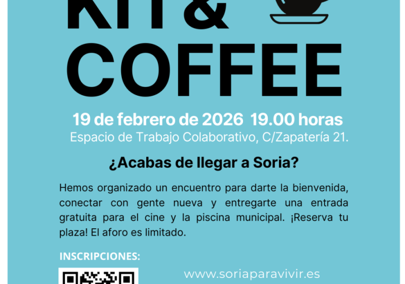 La Cámara anima a recién llegados a Soria a participar en Kit & Coffee