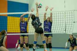 Dos partidos de voleibol simultáneos del Sporting en Los Pajaritos