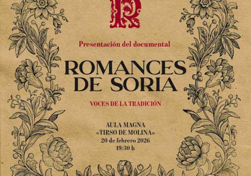 Diputación estrena este viernes un documental sobre los Romances de Soria