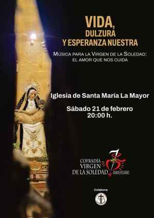 Primer concierto de la cofradía de la Virgen de la Soledad en su 75 aniversario