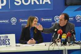 El PP de Soria presenta programa con construcción de puente alternativo en San Esteban de Gormaz.