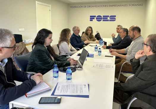 Soria ¡Ya! defiende al pequeño comercio como sector estratégico tras reunión con CONFERCO
