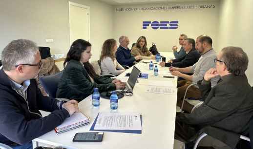 Soria ¡Ya! defiende al pequeño comercio como sector estratégico tras reunión con CONFERCO