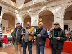 Francisco Esteban, de Laina, presenta la mejor trufa en feria de Medinaceli