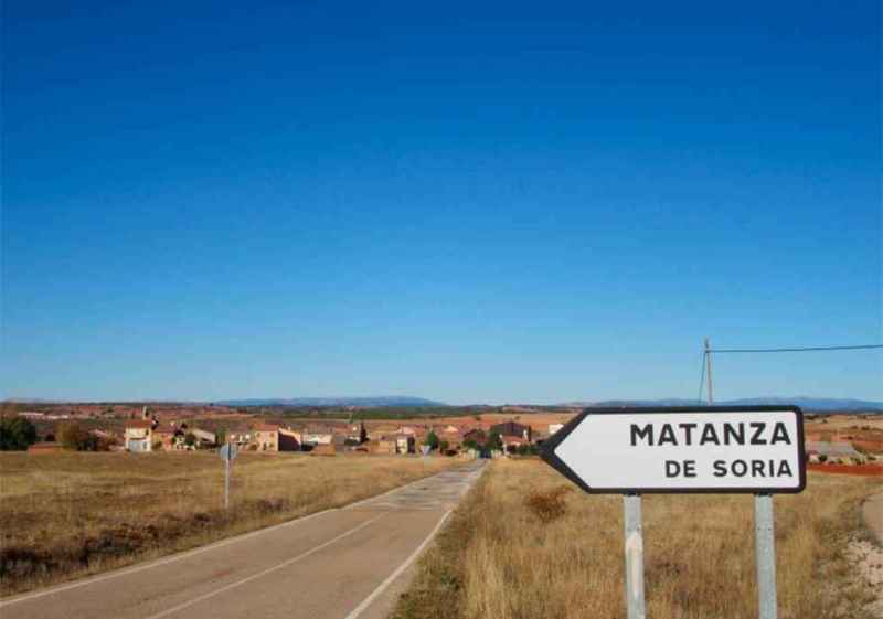 Herida mujer en incendio ocurrido en vivienda de Matanza de Soria