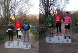 Los hermanos Izquierdo Niño, campeones regionales de duatlón cross