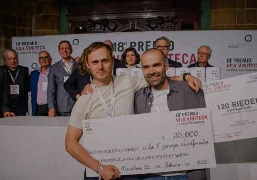 Álvaro Ribalta y Thomas Parker ganan 35.000 euros en cata de vinos en Barcelona