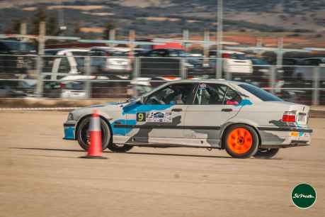 Gustavo Cano, ganador del exitoso primer Slalom de Navalcaballo  