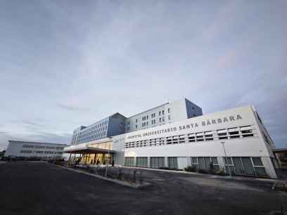 La entrada al hospital Santa Bárbara se realizará desde mañana por el vestíbulo principal