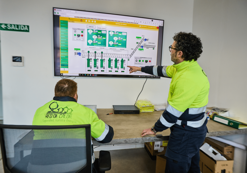 La Red de Calor de Soria evoluciona para reforzar el servicio en la ciudad