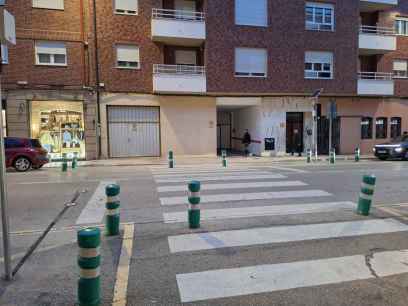 Almazán estrena cinco pasos de peatones inteligentes 