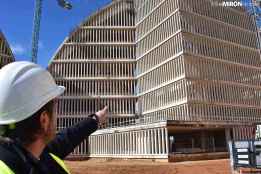 Nuevo depósito de suministro de agua de abastecimiento al PEMA en Canredondo