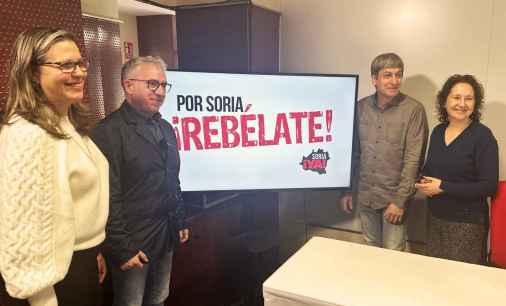 Soria ¡Ya! anima a rebelarse contra las promesas de siempre de PP y PSOE
