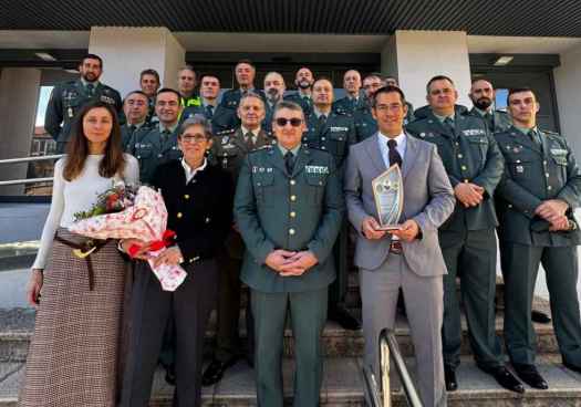 La Comandancia de la Guardia Civil de Soria homenajea al comandante José María Galera